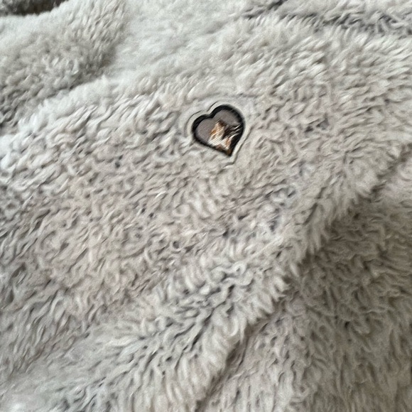 Women’s KUHL Medium Flight Jacket Sherpa Leather Lined Hooded Tactical Coat EUC - Picture 11 of 13